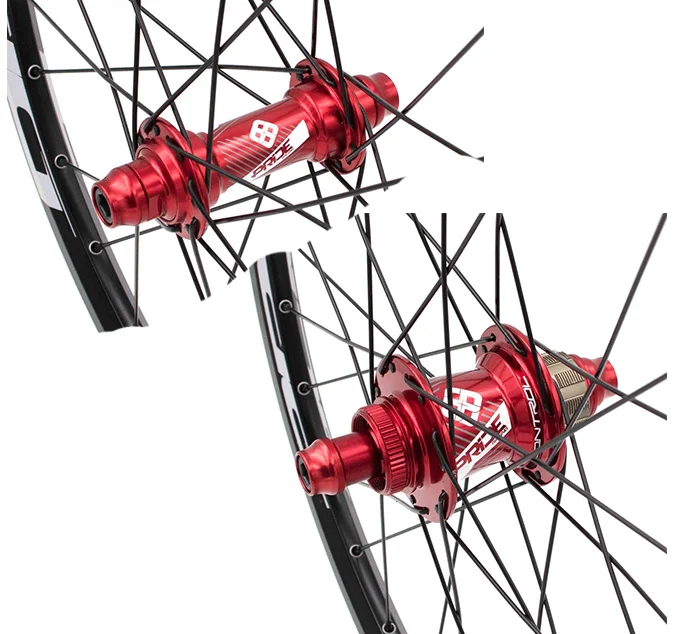 RUEDAS BMX PRIDE CONTROL 28H DISC 20X 1-3/8 - Imagen 2