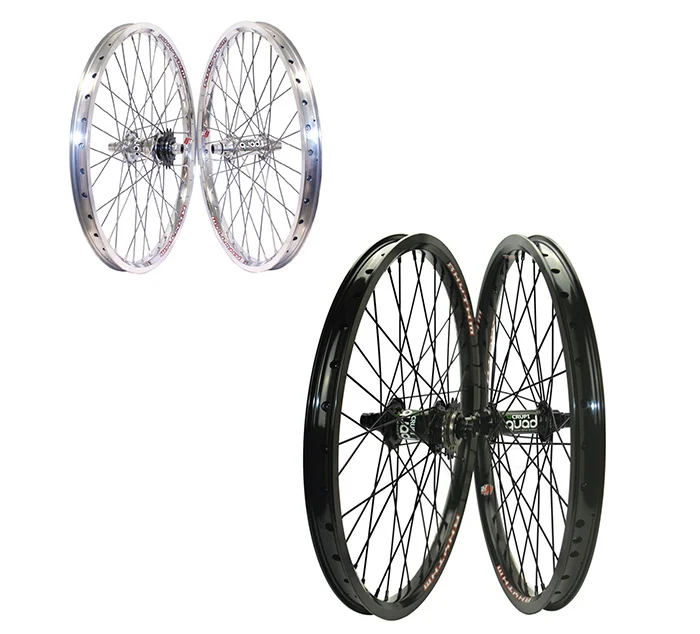 SET DE RUEDAS BMX CRUPI QUAD 20X1,50"