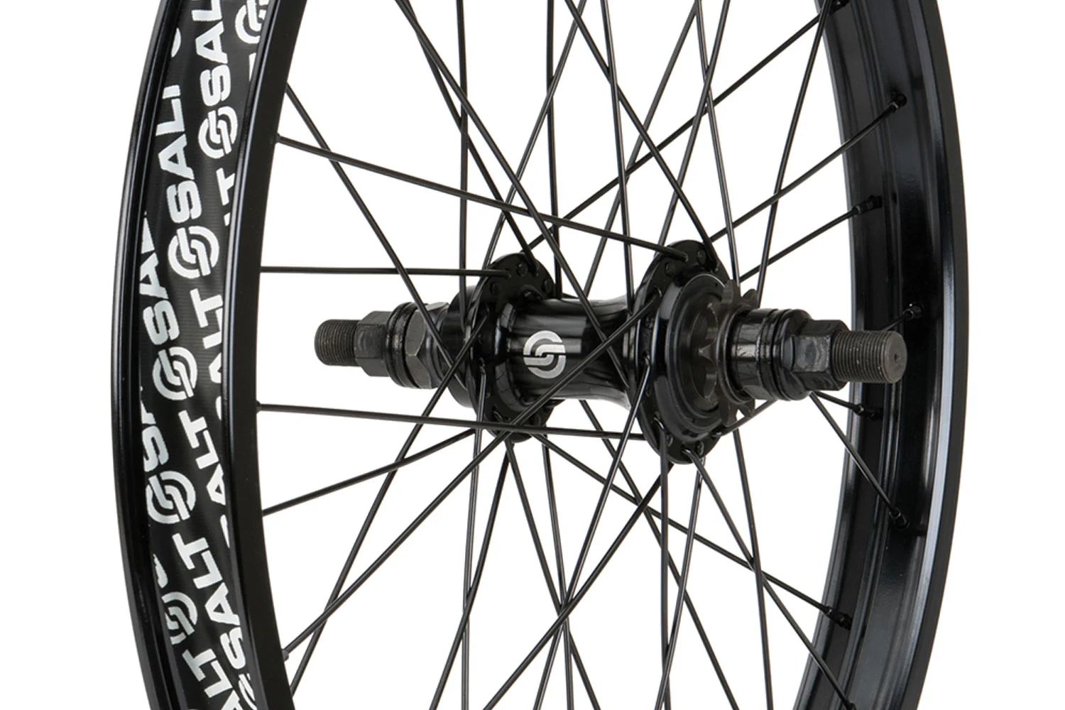 RUEDA COMPLETA DE BMX SALT ROOKIE CASSETTE TRASERA - Imagen 2
