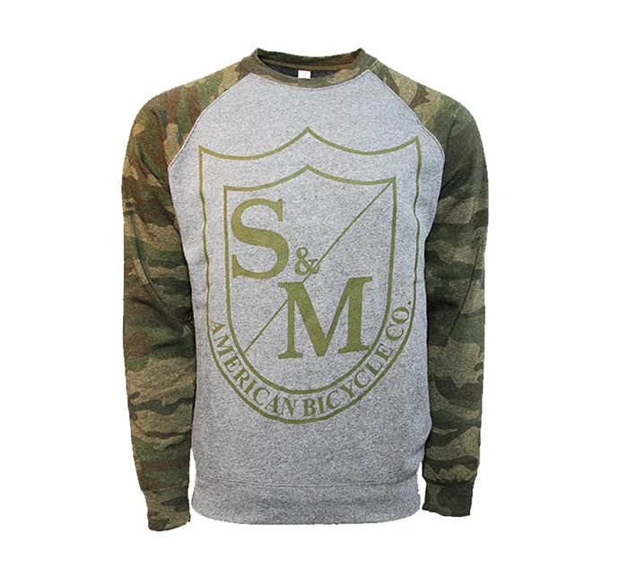 SUDADERA S&M CREW NECK CAMO