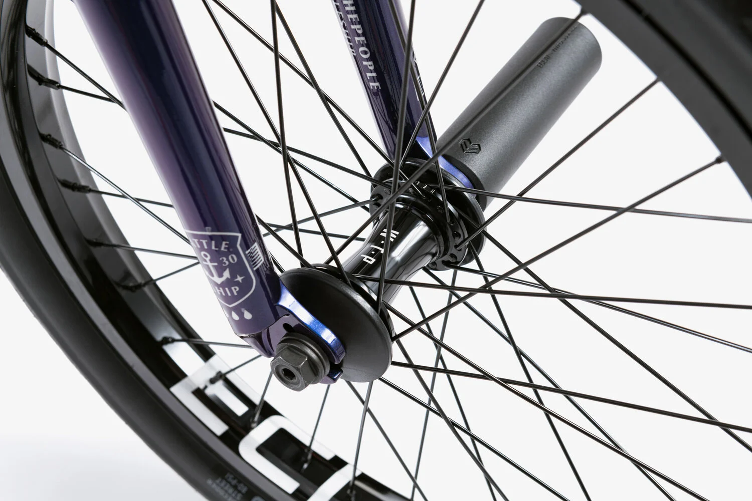 BICICLETA BMX WETEHPEOPLE BATTLESHIP AZUL 20.75" - Imagen 3