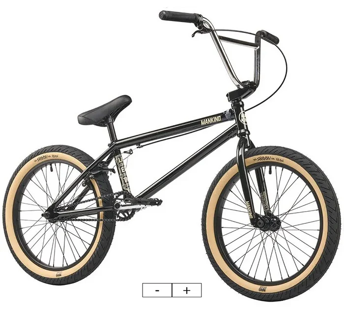 BICICLETA BMX MANKIND LIBERTAD NEGRO 21"