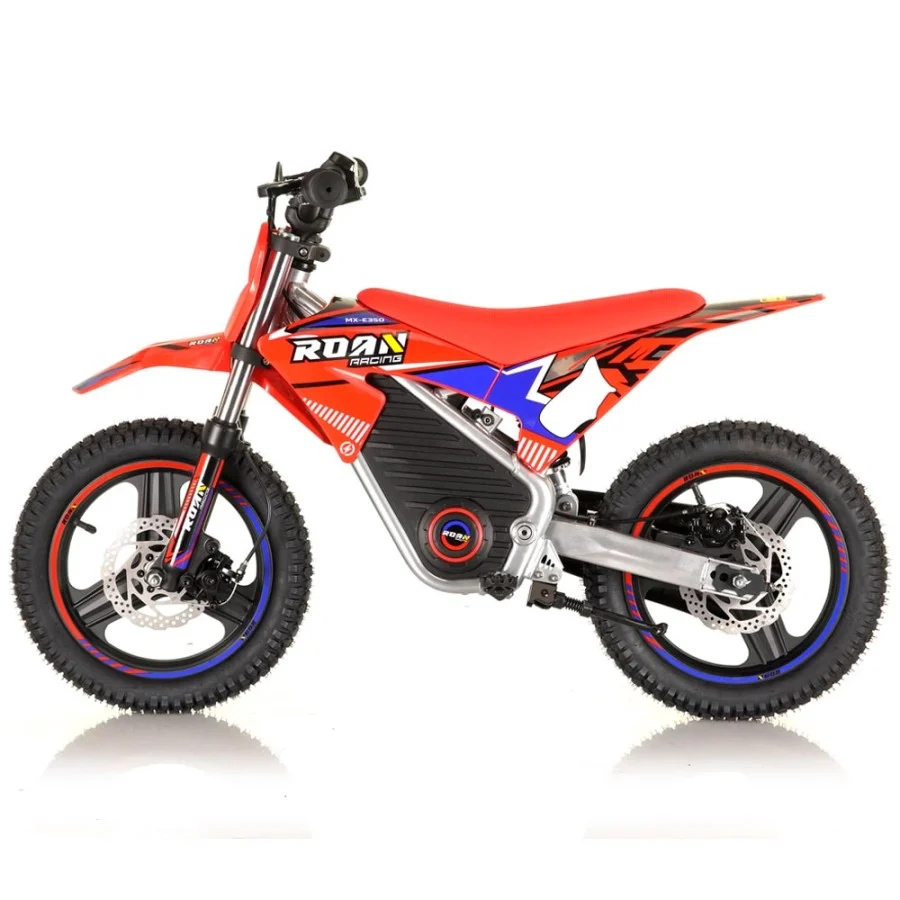 MINIMOTO ELÉCTRICA 350W ROAN WARRIOR MX-E350 14/14" - Imagen 8