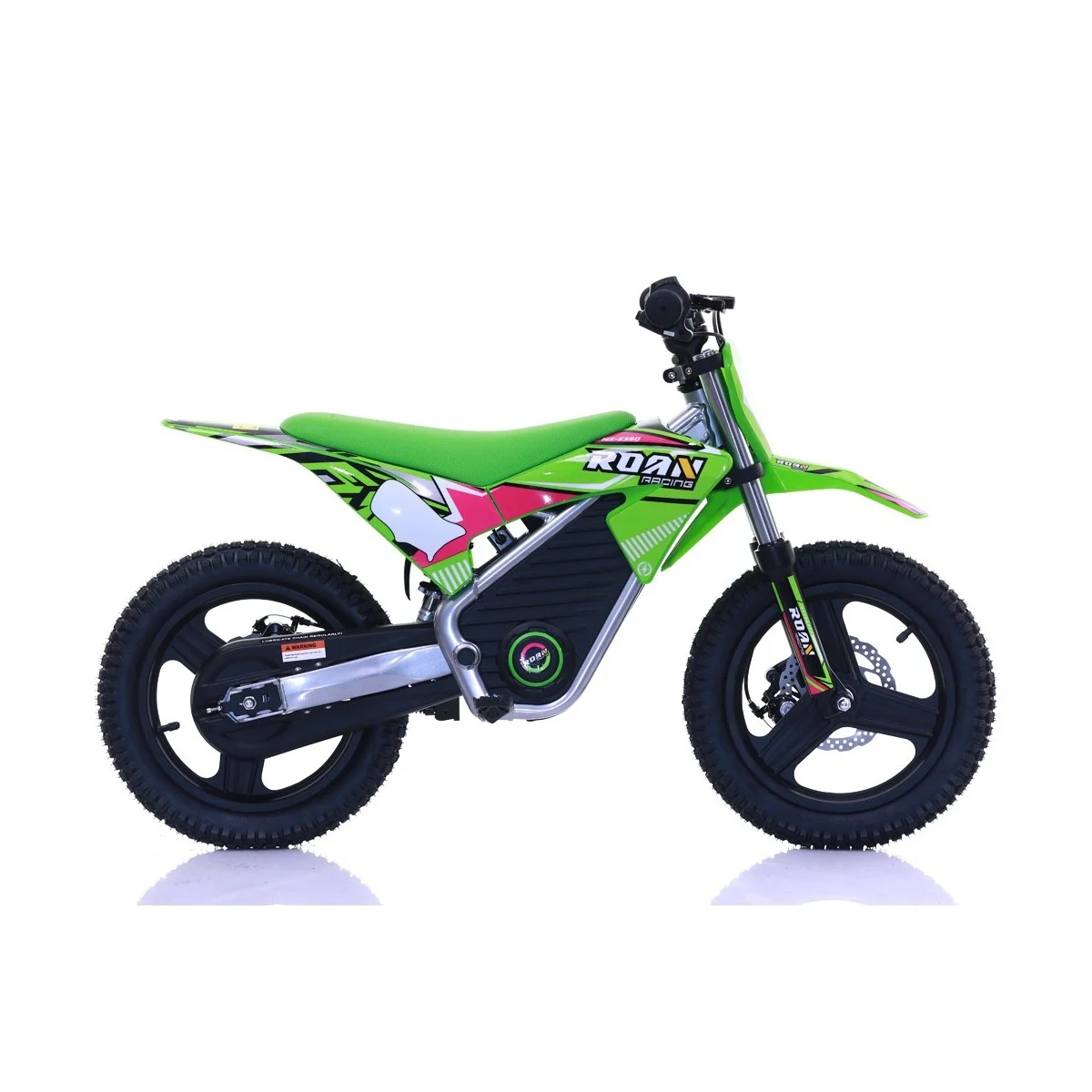 MINIMOTO ELÉCTRICA 350W ROAN WARRIOR MX-E350 14/14" - Imagen 7