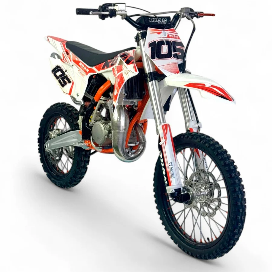 PIT BIKE 105CC ROAN SX105 2T AGUA 19/16" - Imagen 5