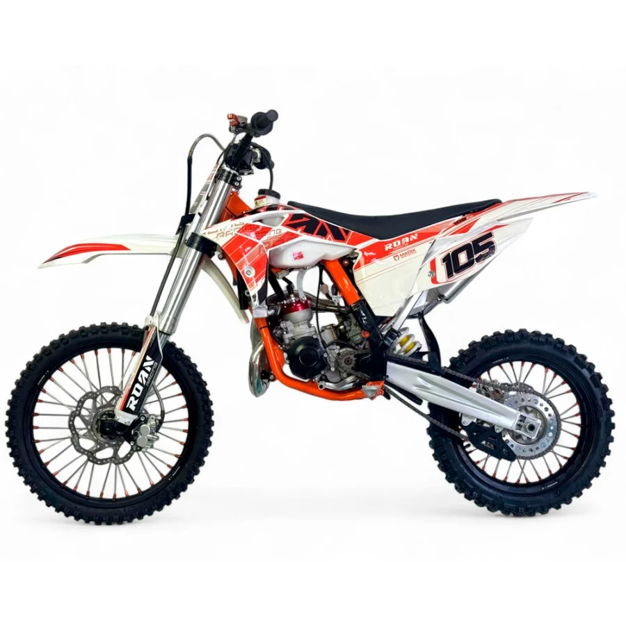 PIT BIKE 105CC ROAN SX105 2T AGUA 19/16" - Imagen 4