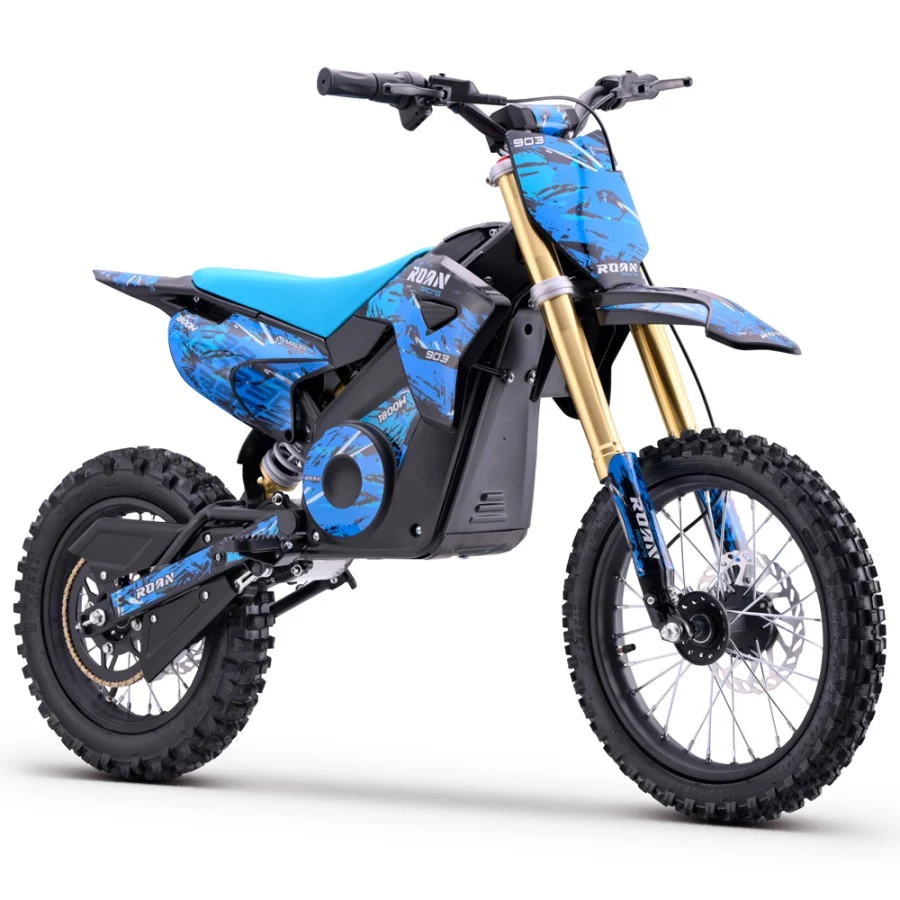 PIT BIKE ELÉCTRICA 1800W ROAN 903 14/12" - Imagen 7
