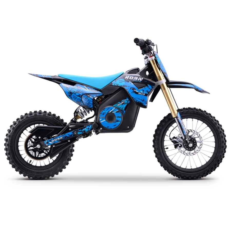PIT BIKE ELÉCTRICA 1800W ROAN 903 14/12" - Imagen 8