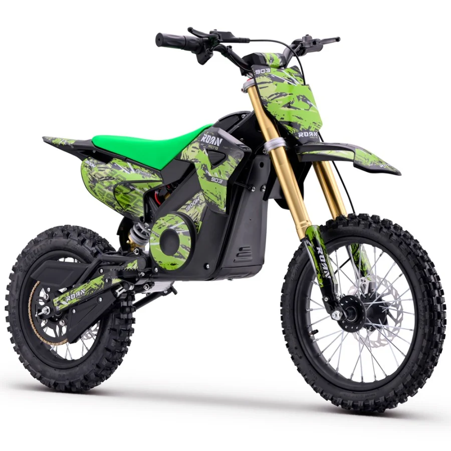 PIT BIKE ELÉCTRICA 1800W ROAN 903 14/12" - Imagen 11