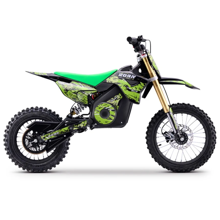 PIT BIKE ELÉCTRICA 1800W ROAN 903 14/12" - Imagen 12