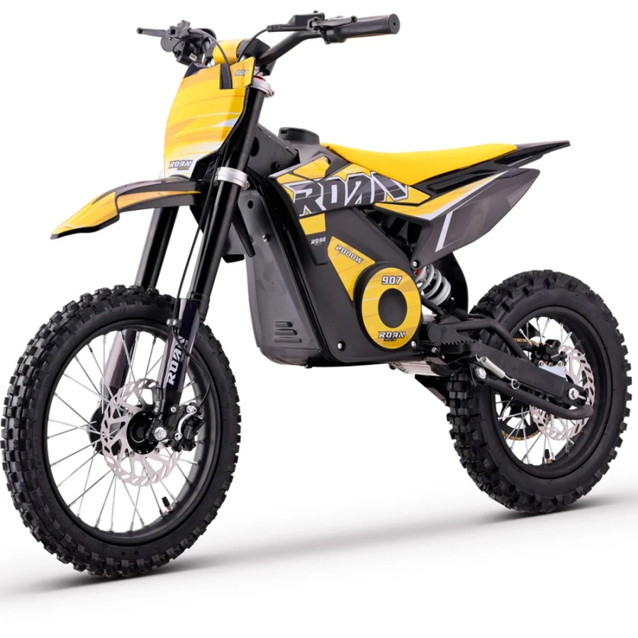 PIT BIKE ELÉCTRICA ROAN 907 2000W 48V 13Ah LITIO BRUSHLESS - Imagen 9