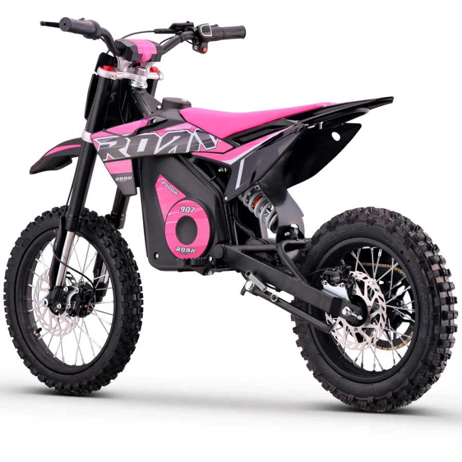 PIT BIKE ELÉCTRICA ROAN 907 2000W 48V 13Ah LITIO BRUSHLESS - Imagen 6