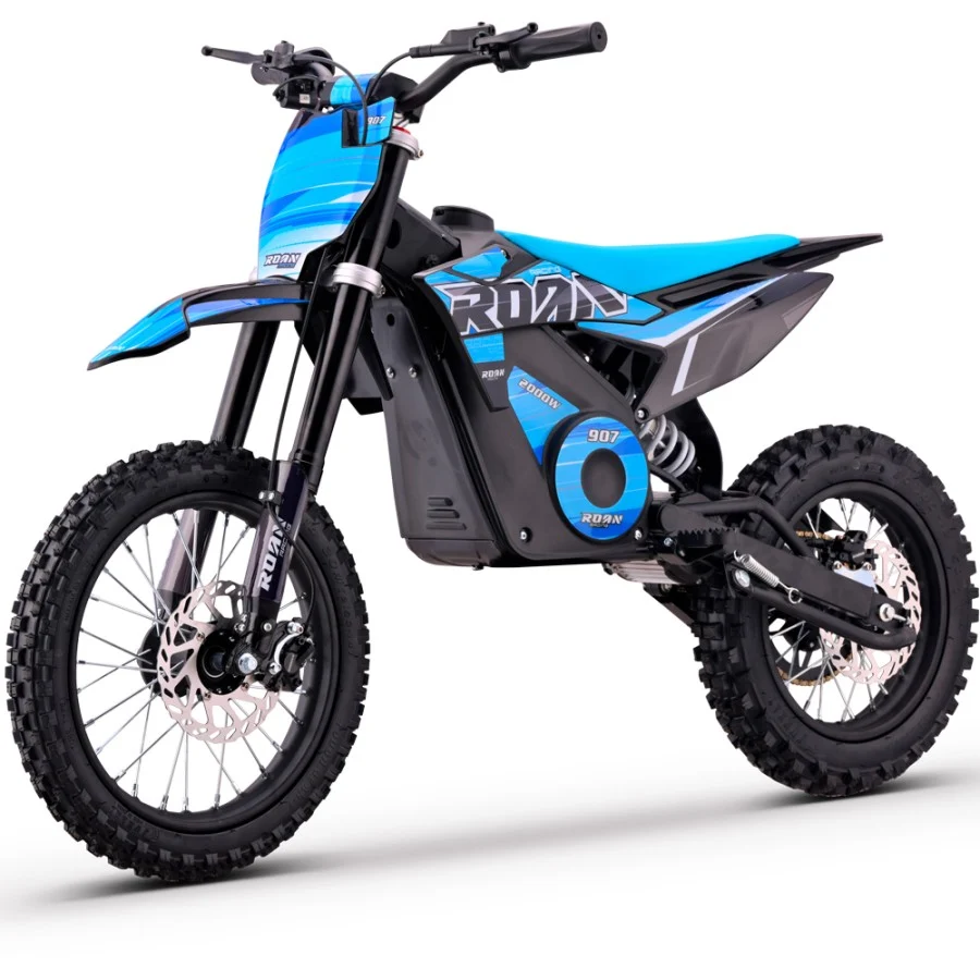 PIT BIKE ELÉCTRICA ROAN 907 2000W 48V 13Ah LITIO BRUSHLESS - Imagen 14