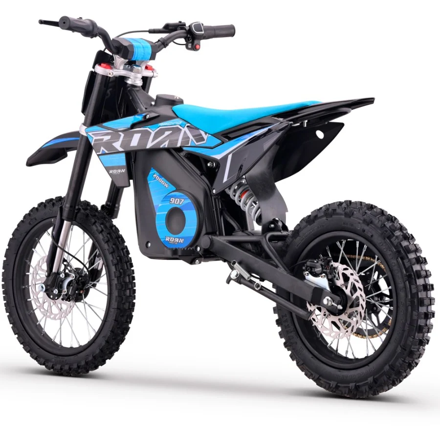 PIT BIKE ELÉCTRICA ROAN 907 2000W 48V 13Ah LITIO BRUSHLESS - Imagen 16