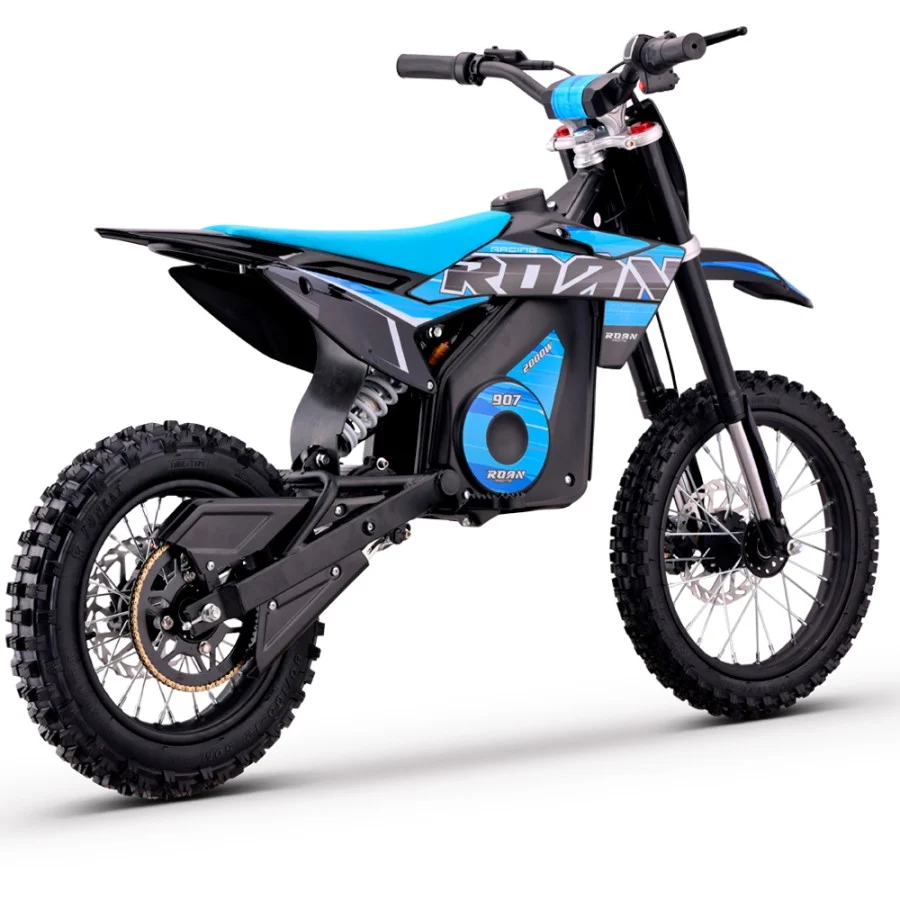 PIT BIKE ELÉCTRICA ROAN 907 2000W 48V 13Ah LITIO BRUSHLESS - Imagen 15