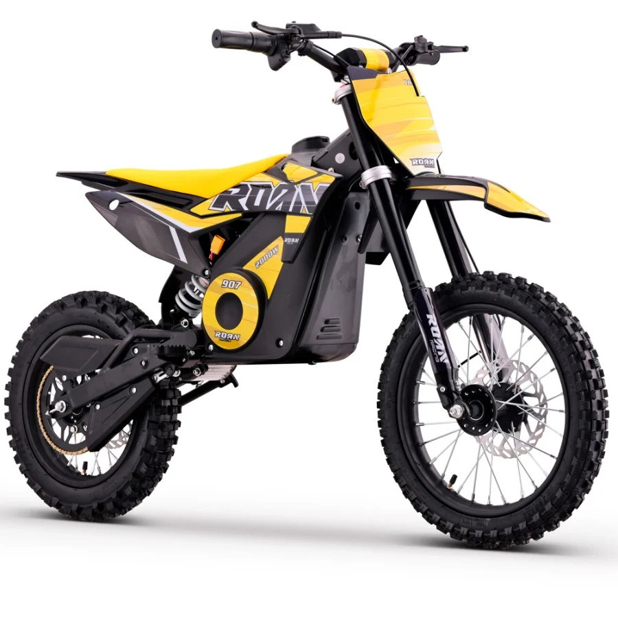 PIT BIKE ELÉCTRICA ROAN 907 2000W 48V 13Ah LITIO BRUSHLESS - Imagen 13