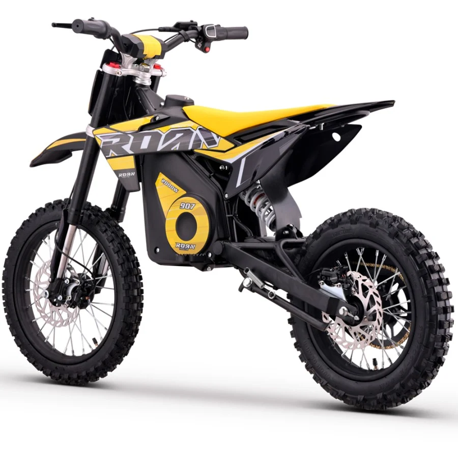 PIT BIKE ELÉCTRICA ROAN 907 2000W 48V 13Ah LITIO BRUSHLESS - Imagen 11