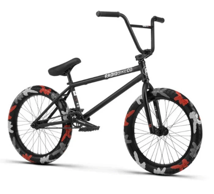 BMX BIKE SPOKE DARKO CAMO ORANGE