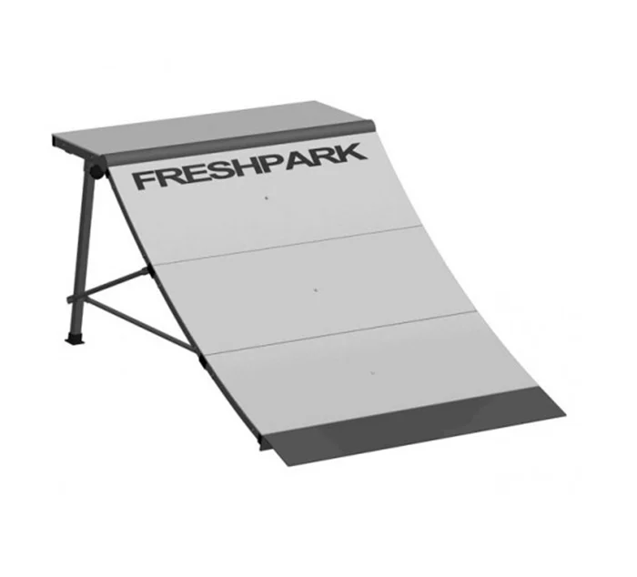 FRESHPARK PORTABLE RAMP QUARTER PIPE
